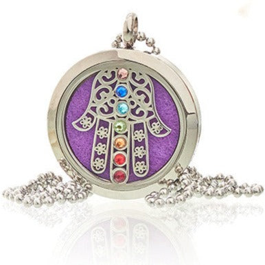 Collar  Hamsa Chakra