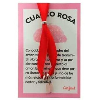 Pulsera CUARZO ROSA